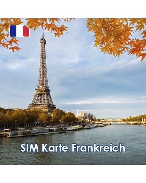 Daten-SIM-Karte Frankreich - 3GB