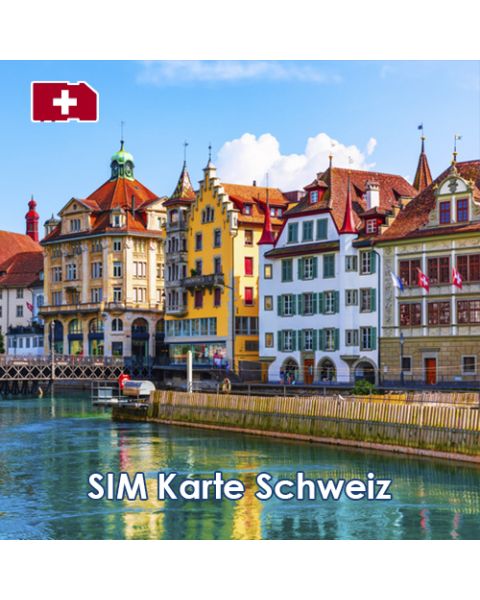 Daten-SIM-Karte Schweiz - 3GB