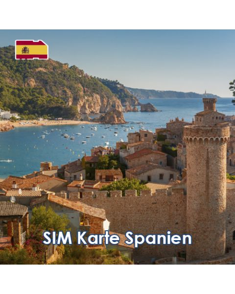 Daten-SIM-Karte Spanien - 10GB
