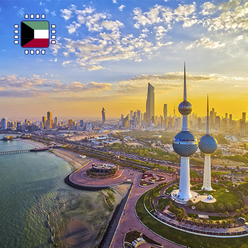 Kuwait unbegrenzt aufladen (15 Tage)