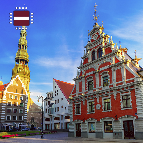 Lettland unbegrenzt aufladen (15 Tage)