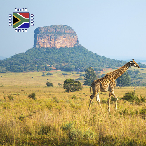 eSIM Südafrika Unlimited (30 Tage)