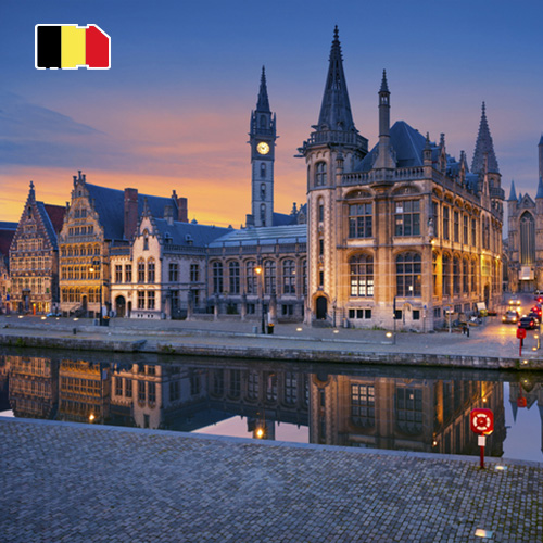 Daten-SIM-Karte Belgien Unbegrenzt (30 Tage)
