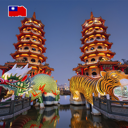 Daten-SIM-Karte Taiwan Unbegrenzt (7 Tage)