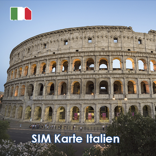 Daten-SIM-Karte Italien 50 GB (30 Tage)