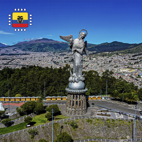 Ecuador 1 GB aufladen (30 Tage)