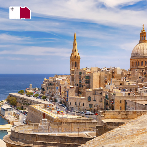 Daten-SIM-Karte Malta 50 GB (30 Tage)