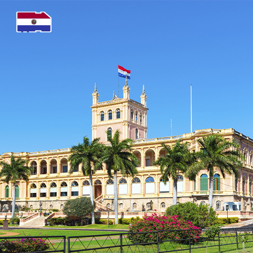Daten-SIM-Karte Paraguay 1 GB (7 Tage)