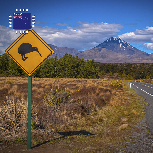 Neuseeland unbegrenzt aufladen (7 Tage)