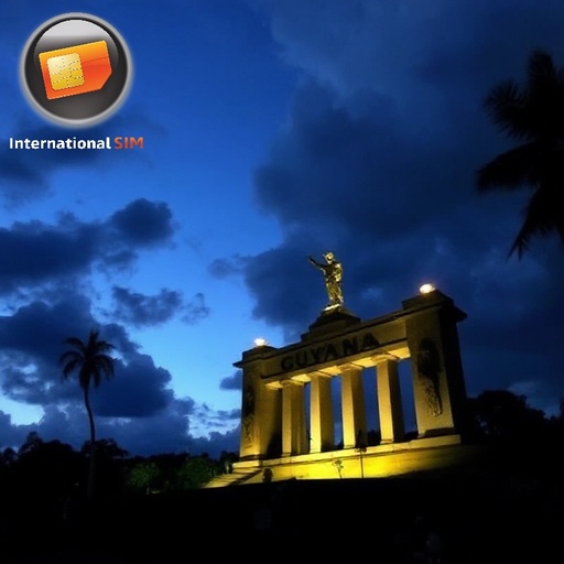 [WW_901O_STACK_ONEOFF_GUYANA_1GB_7D] eSIM Guyana 1 GB (7 Tage)