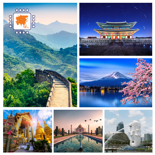 [WW_901O_STACK_ONEOFF_ASIA_500MB_1D] Daten-SIM-Karte Asien 500 MB (1 Tag)