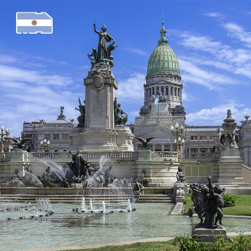 [WW_901O_STACK_ONEOFF_ARG_1GB_7D] Daten-SIM-Karte Argentinien 1 GB (7 Tage)